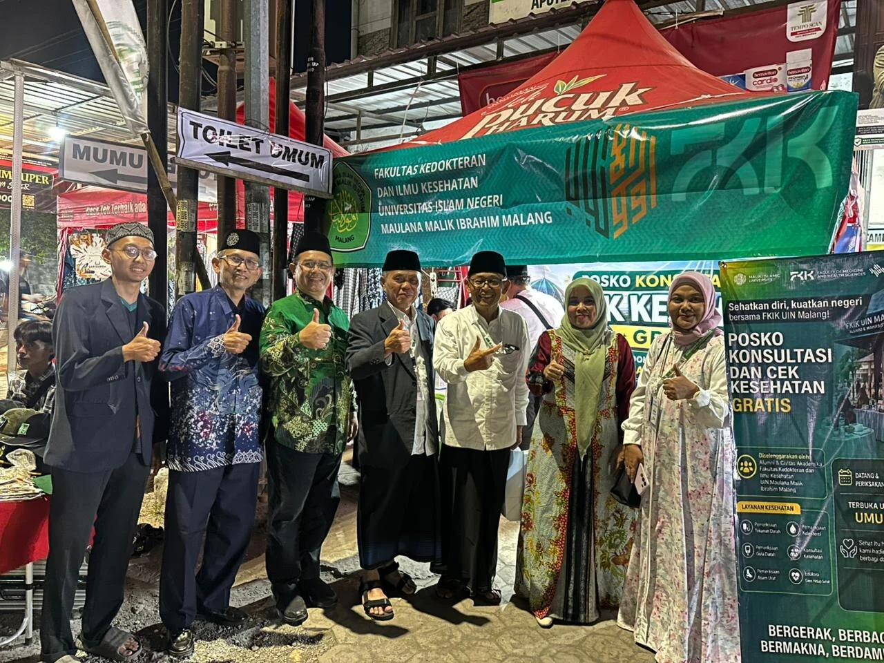 UIN Malang Buka Posko Kesehatan Gratis untuk Warga Nahdliyin di Muktamar ke-35 NU