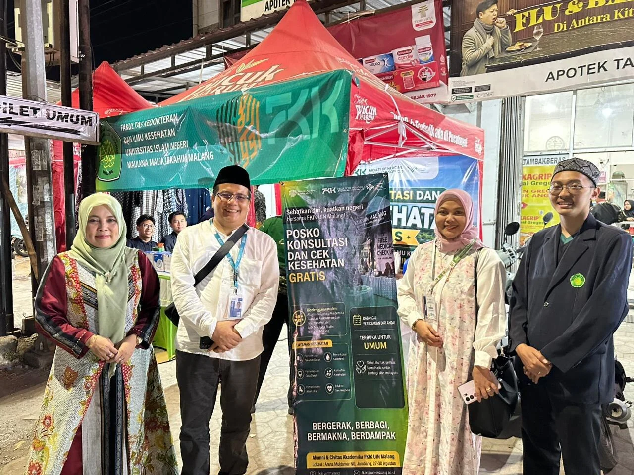 UIN Malang Buka Posko Kesehatan Gratis untuk Warga Nahdliyin di Muktamar ke-35 NU