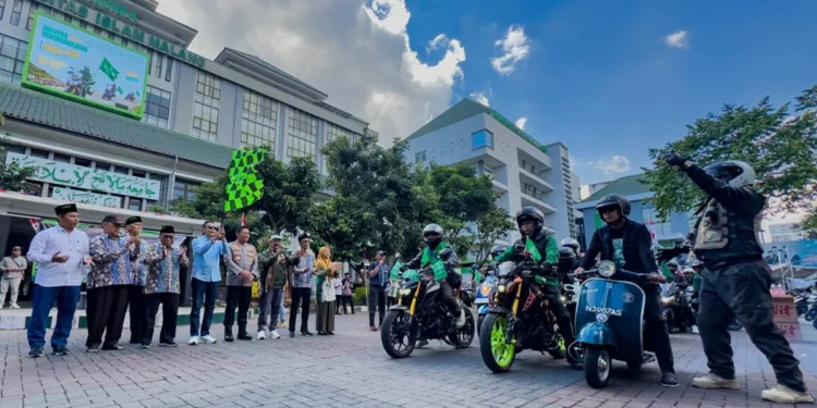 Unisma dan Wali Kota Malang Lepas 60 Biker NU ke Muktamar di Jombang