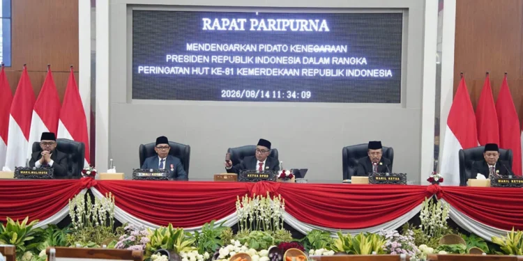 Wali Kota Batu Ikuti Paripurna Istimewa Pidato Kenegaraan Presiden