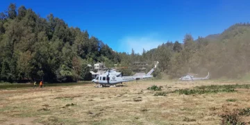 Water Bombing 4.800 Liter Dikerahkan untuk Padamkan Karhutla Bromo