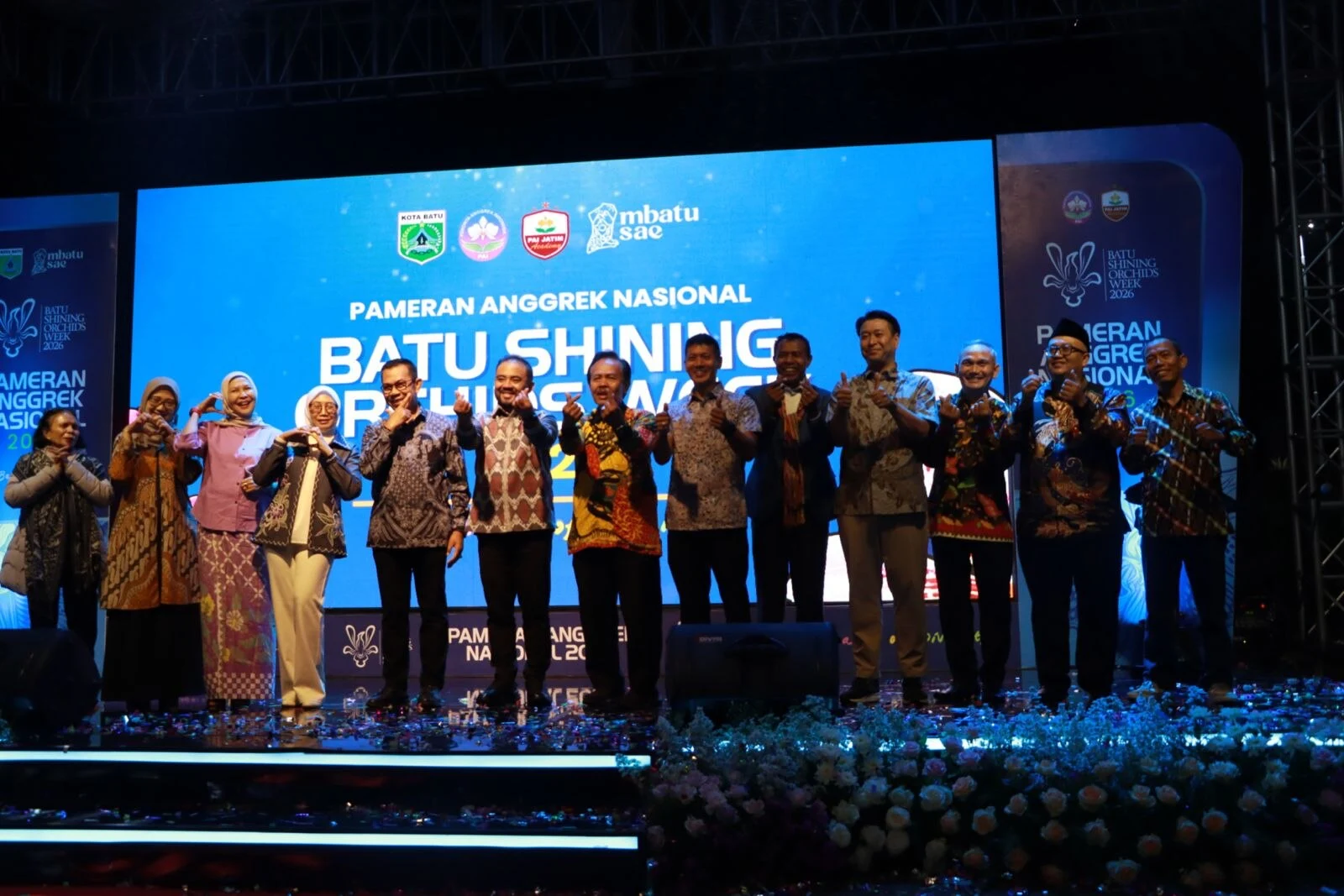 Batu Shining Orchid Week - Batu Shining Orchid Week 2026 Resmi Dibuka, Pameran Anggrek Nasional di Kota Batu