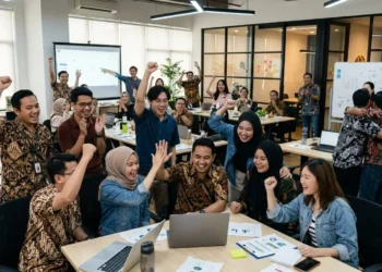 Ilustrasi tim Binar Pagi Agency. Foto/dok