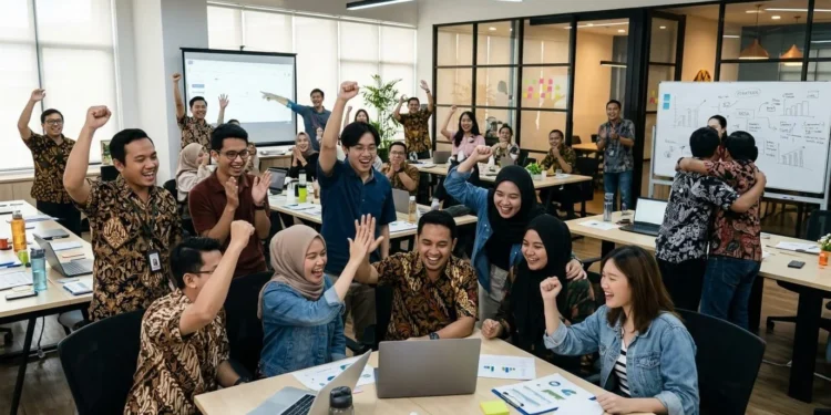 Ilustrasi tim Binar Pagi Agency. Foto/dok
