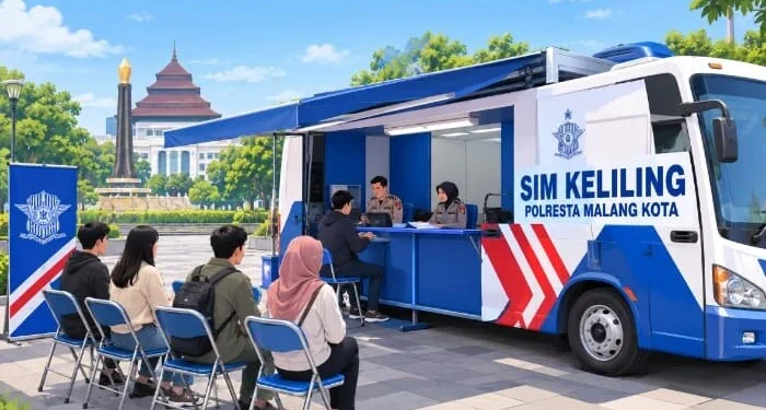 Catat! Jadwal Layanan SIM Keliling Kota Bulan September 2026