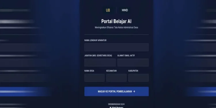 Dari Pelatihan ke LMS, UB Perkuat Pemanfaatan AI bagi Aparatur Desa