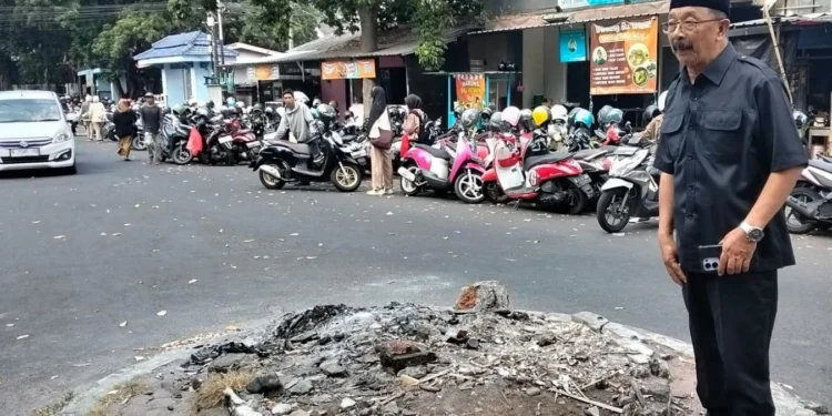 Anggota DPRD Kota Malang, Arief Wahyudi akan usulkan pembangunan patung singan di Jalan Patimura. Foto/dok