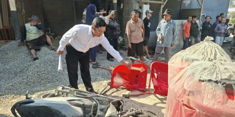 Gudang Material di Singosari Terbakar, Kerugian Rp50 Juta