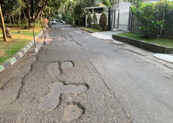 Jalan Rusak di Taman Slamet Malang Diperbaiki Akhir 2026