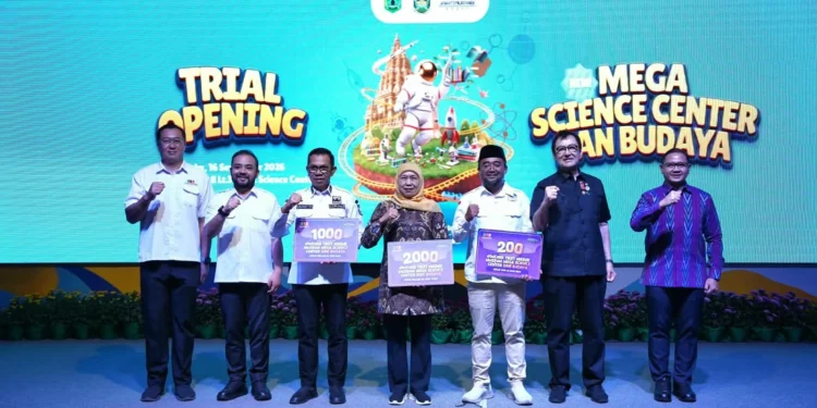 JTP Group Tebar 3.200 Tiket Gratis Museum Mega Science Center & Budaya Bagi Pelajar dan Anak LKSA se-Jatim