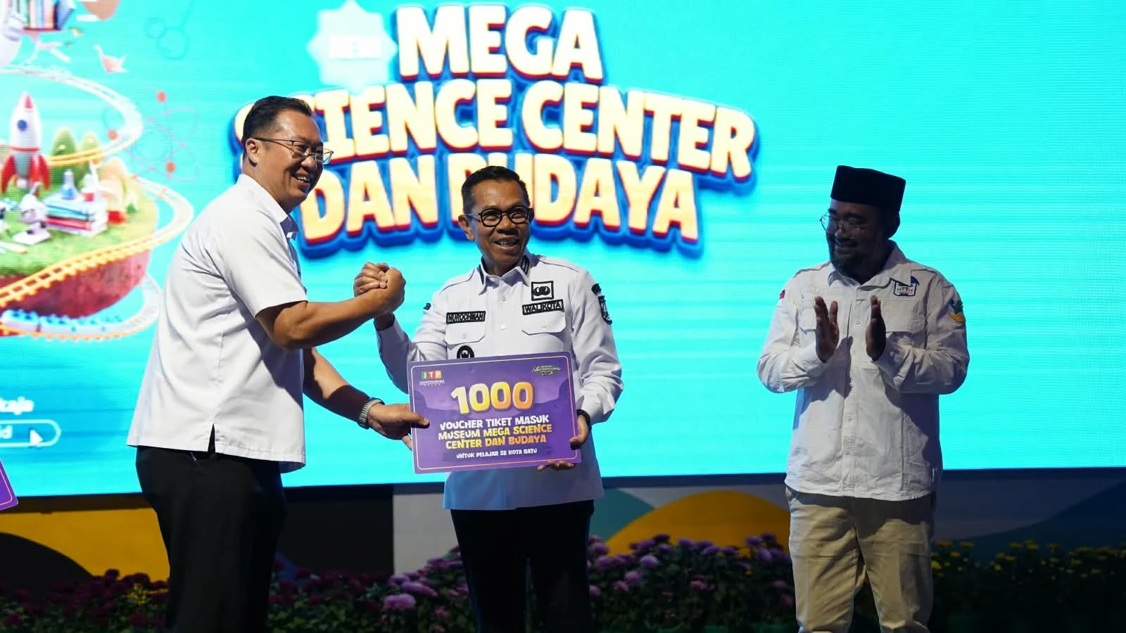 JTP Group Tebar 3.200 Tiket Gratis Museum Mega Science Center & Budaya Bagi Pelajar dan Anak LKSA se-Jatim