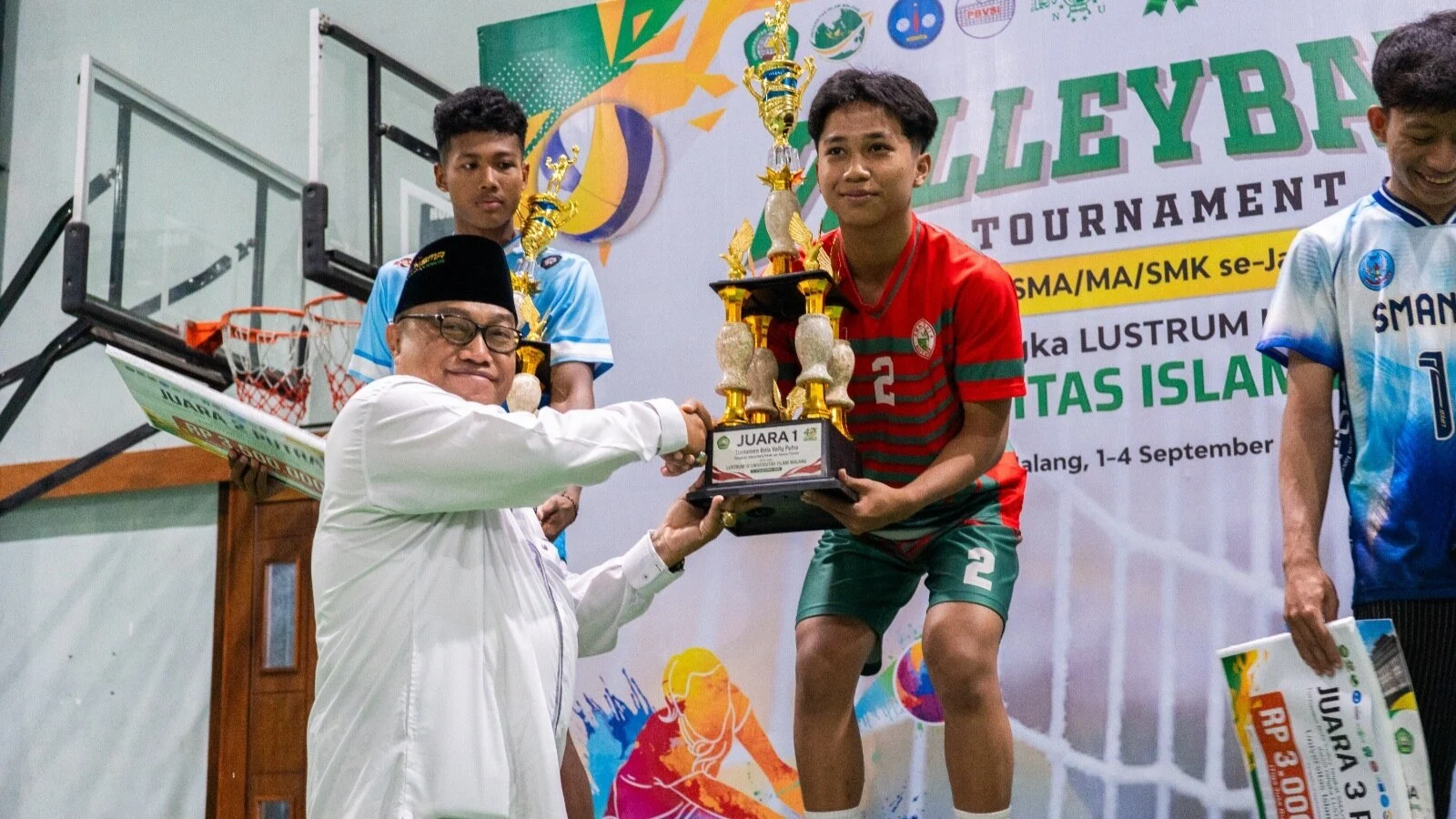 Juara Voli Lustrum IX Unisma Dapat Beasiswa UKT hingga 70 Persen