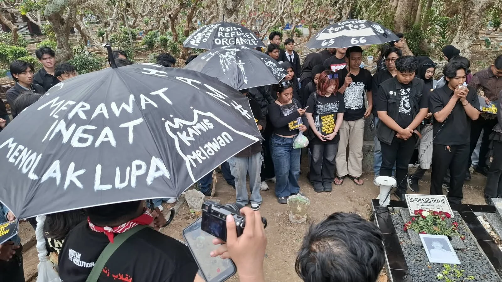 Kasus Munir 22 Tahun Tak Tuntas, Aktivis Gelar Ziarah di Kota Batu