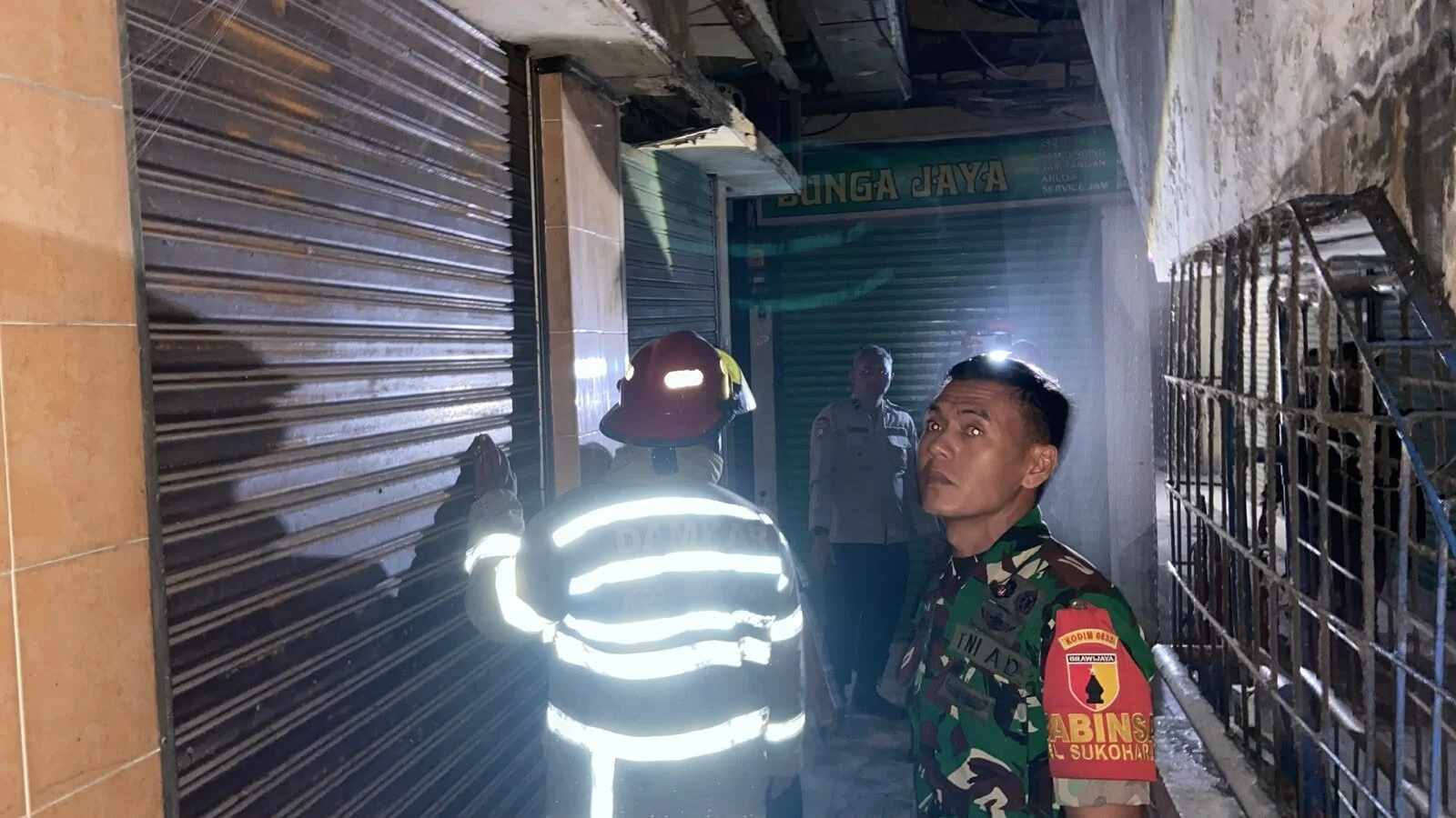 Kebakaran Pasar Besar Malang Diduga Akibat Korsleting Listrik, Area 27 Meter Persegi Hangus