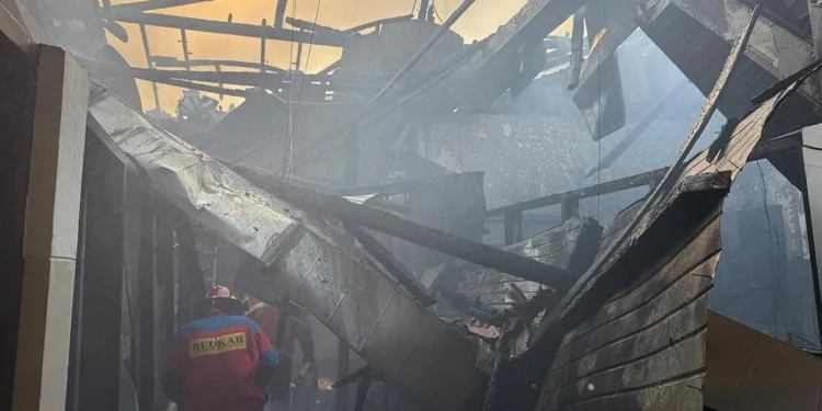Kebakaran RSSA Malang, 45 Pasien Dievakuasi dari Ruang Rawat Inap