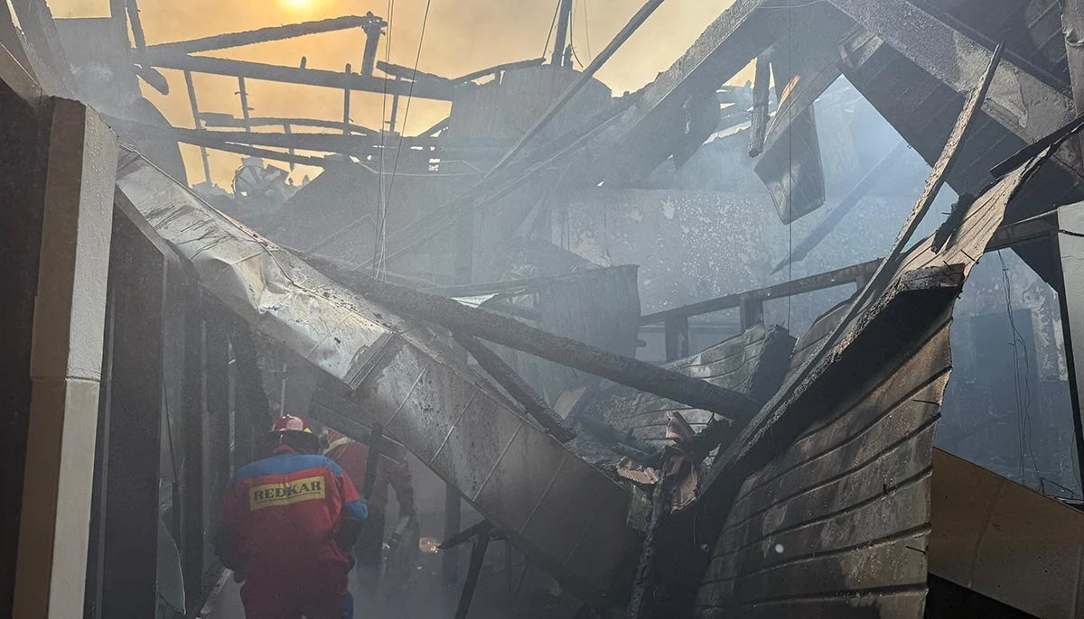 Kebakaran Rssa Malang Hanguskan 300 Meter Persegi Area Rumah Sakit 1