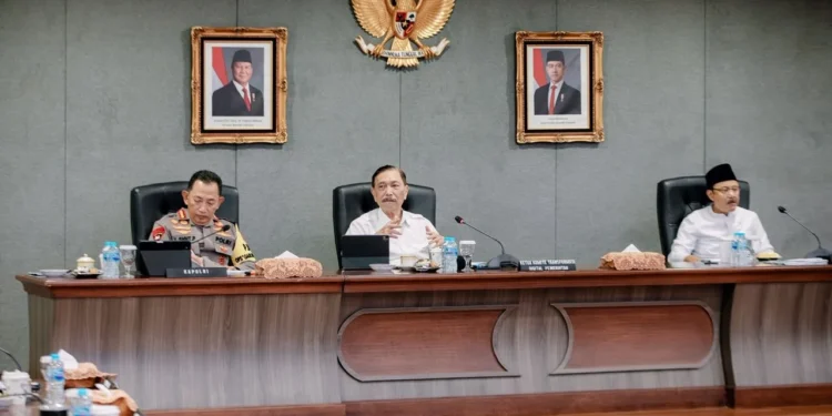 Kemensos dan DEN Libatkan Polri dalam Perluasan Perlinsos Digital hingga Tingkat Daerah