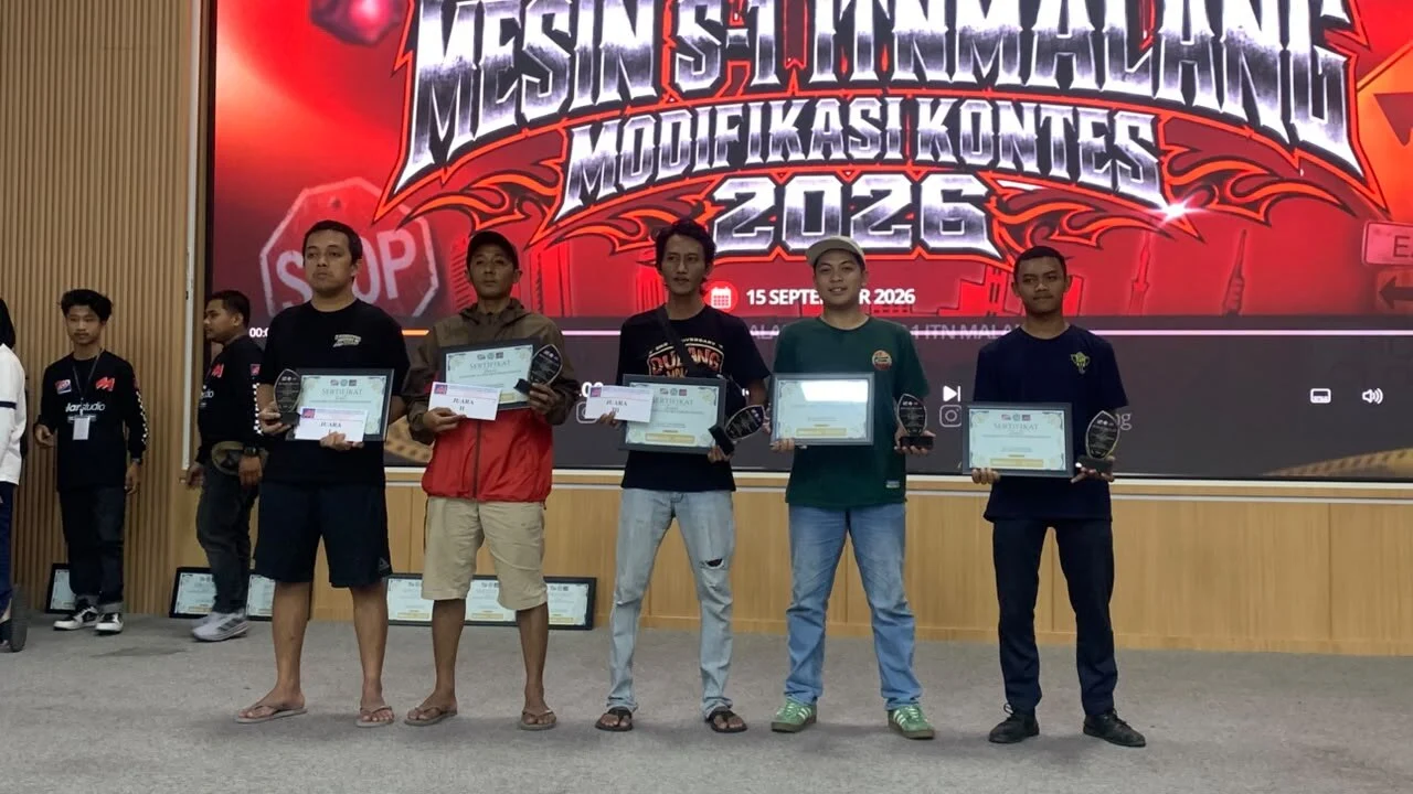 Kontes Modifikasi ITN Malang 2026 Diikuti 70 Modifikator dari Berbagai Daerah