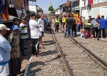 Lansia Tewas Tertabrak KA Kertanegara di Pasar Kebalen Malang