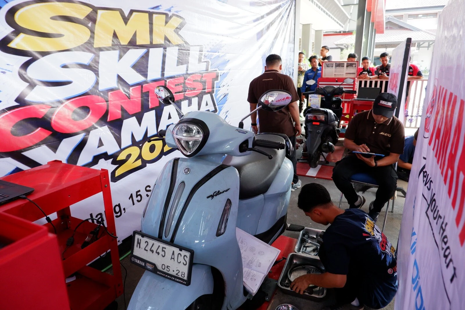 Lulusan Langsung Dilirik HRD Yamaha, Aubrey Nur Syafiq Boyong Juara 1 Yamaha Skill Contest 2026 di ITN Malang