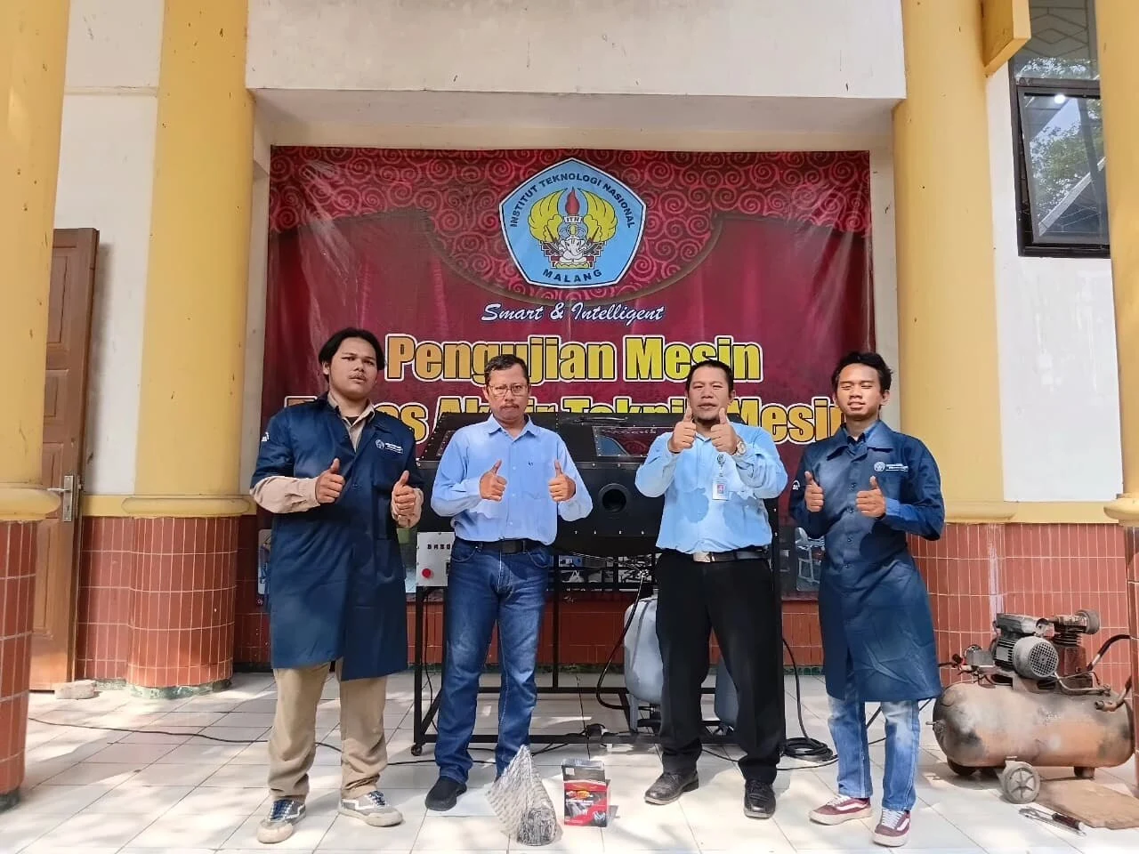 Lulusan Terbaik Itn Malang Ciptakan Mesin Pembersih Karat Otomatis 18