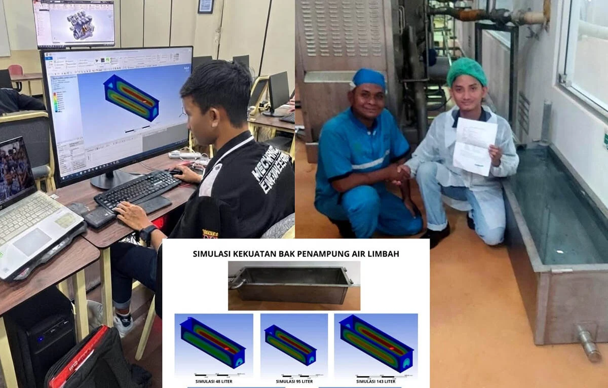 Lulusan Terbaik Teknik Mesin Itn Malang Ciptakan Sistem Daur Ulang Air Pabrik Susu 1