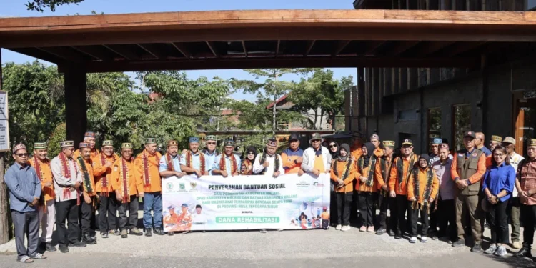 Pemkab Malang Salurkan Bantuan Rp1,5 Miliar untuk Korban Gempa NTT