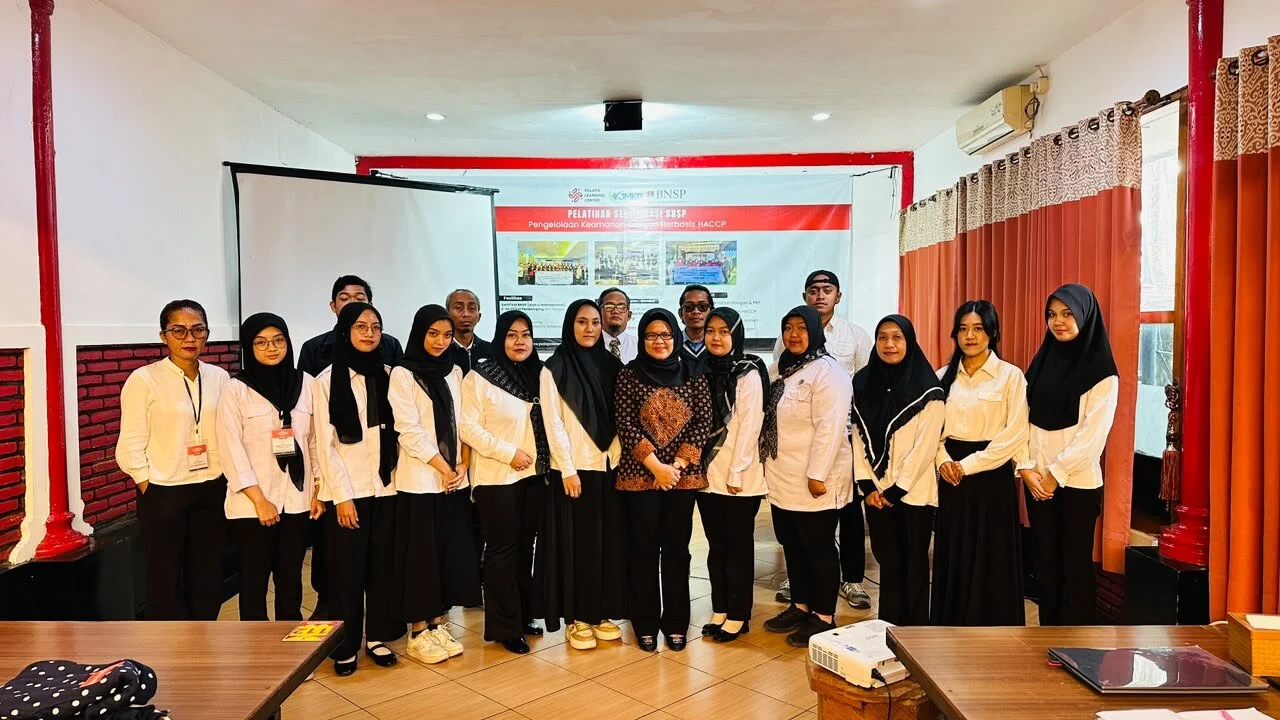 Perkuat Standar Keamanan Pangan, 17 Perwakilan SPPG Malang Raya Ikuti Sertifikasi HACCP