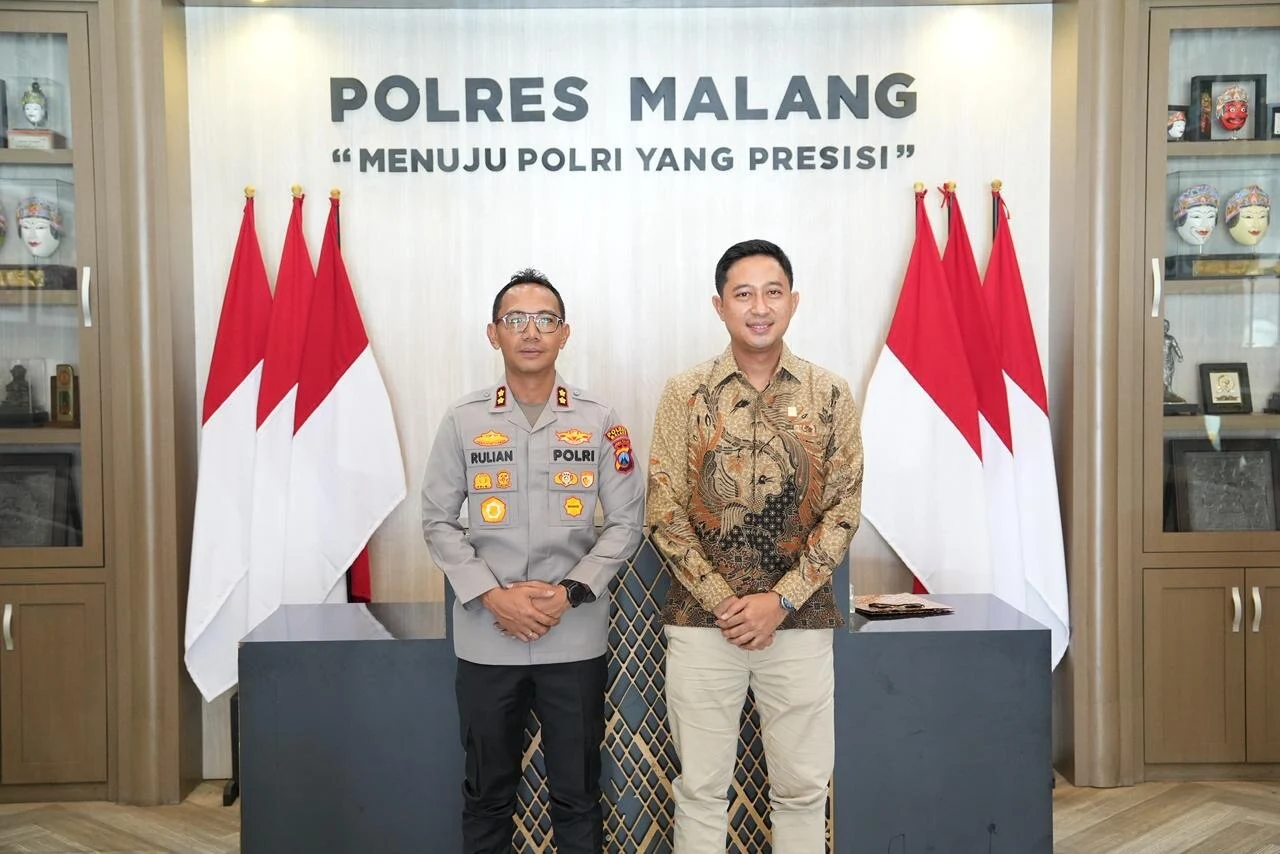 PLN UP3 Malang Berkolaborasi dengan Polres Malang Perkuat Sinergi dan Keandalan Listrik