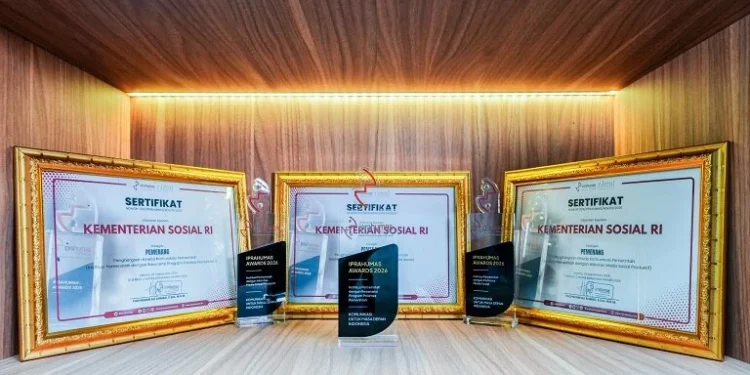 Tiga Penghargaan Iprahumas 2026, Bukti Komunikasi Digital Kemensos Makin Dekat dengan Masyarakat