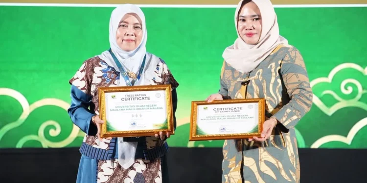 UIN Malang Raih Dua Pengakuan UI GreenMetric Nasional 2026