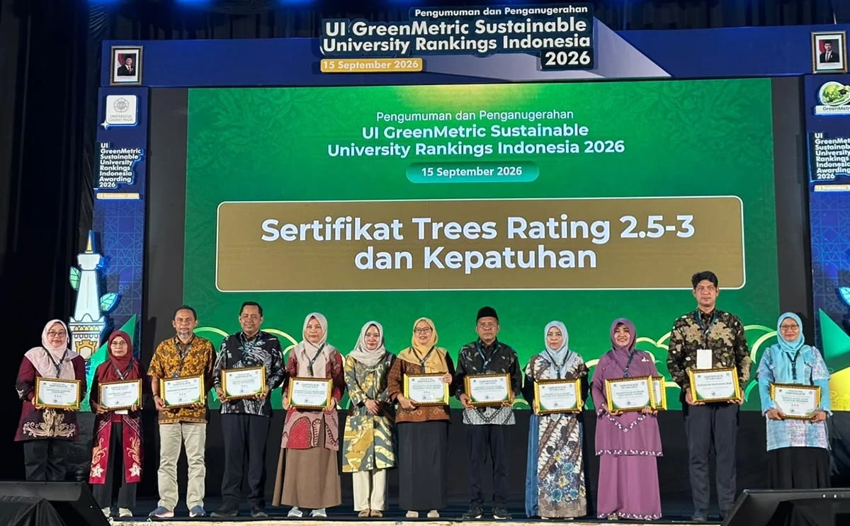 Uin Malang Raih Dua Pengakuan Ui Greenmetric Nasional 2026 52