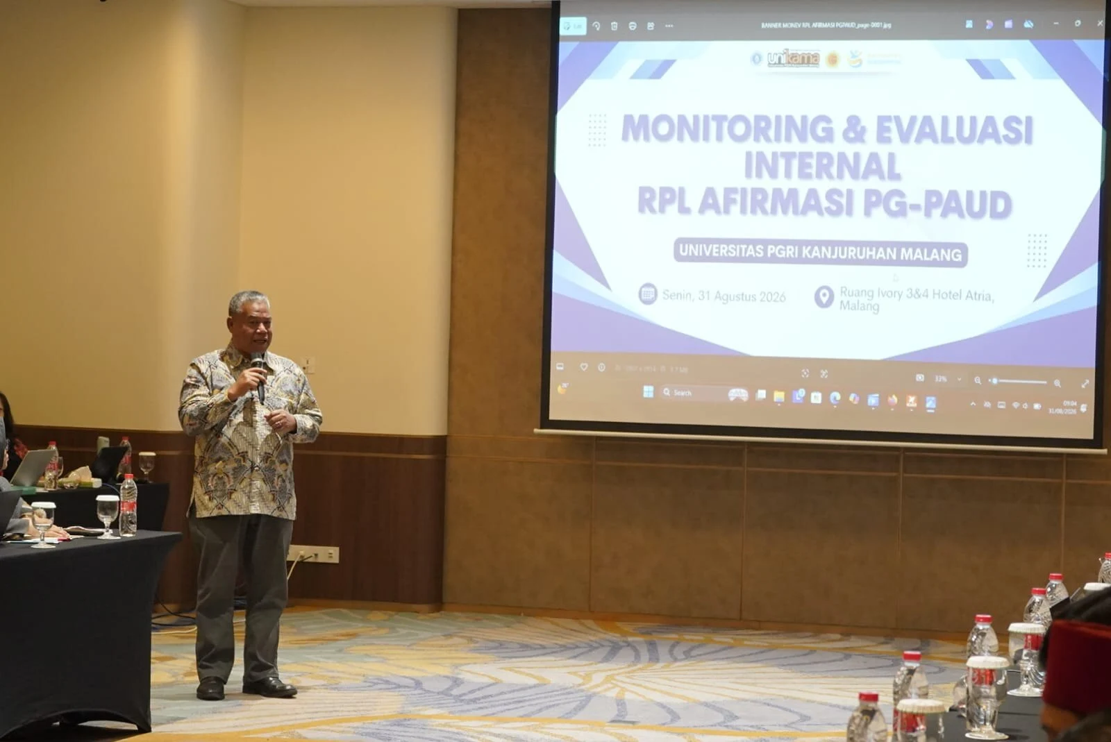 Unikama Gelar Monev Rpl Afirmasi 119 Peserta Pg Paud Dinyatakan Lulus 37