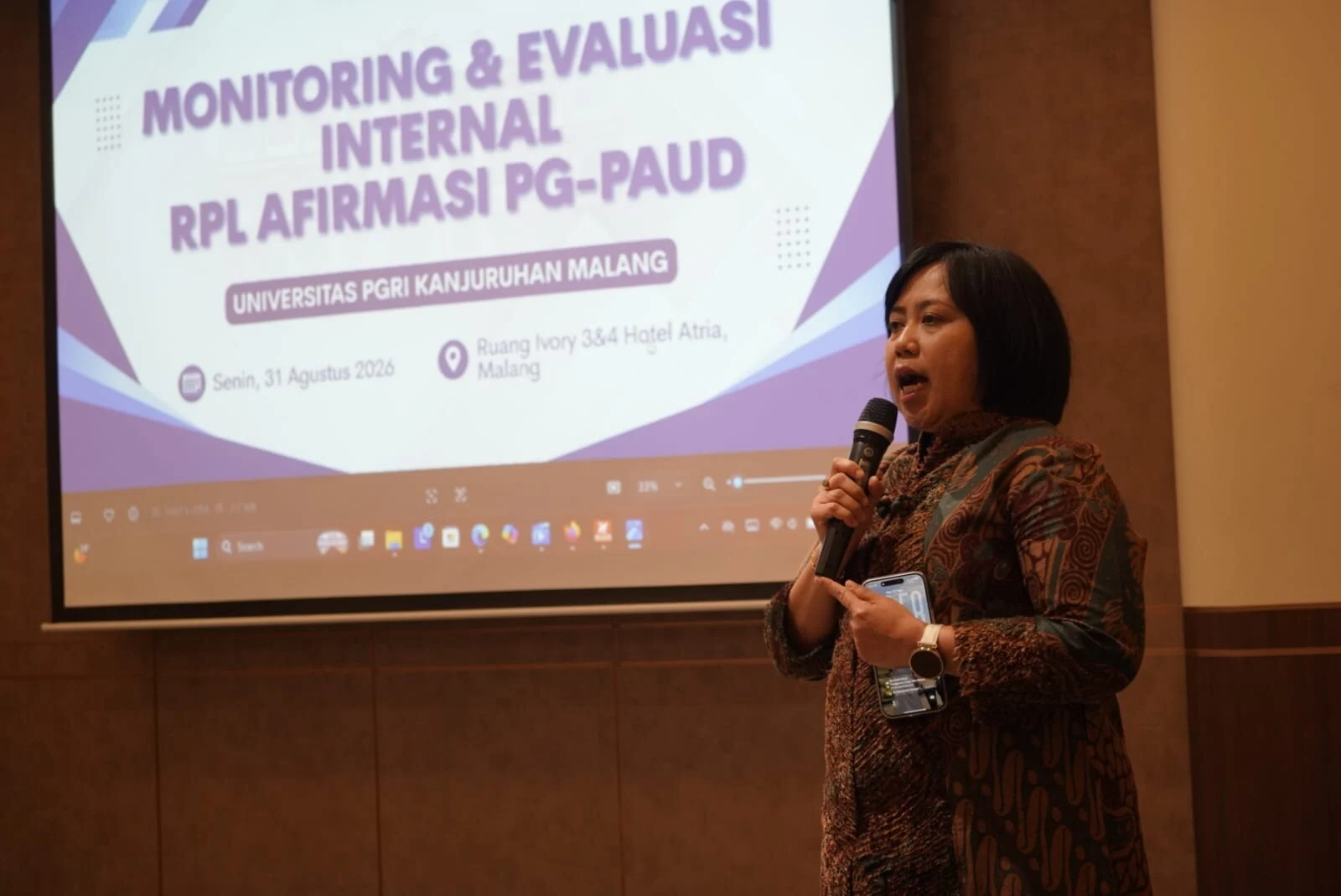 Unikama Gelar Monev Rpl Afirmasi 119 Peserta Pg Paud Dinyatakan Lulus 55