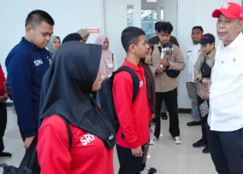 Wamensos - Wamensos Agus Jabo Priyono Motivasi Siswa SRT 7 dan 8 Kabupaten Tangerang