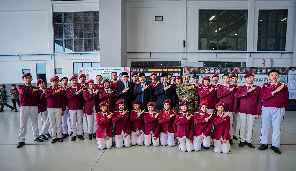 1.509 Kadet Unhan Diberangkatkan ke 181 Sekolah Rakyat
