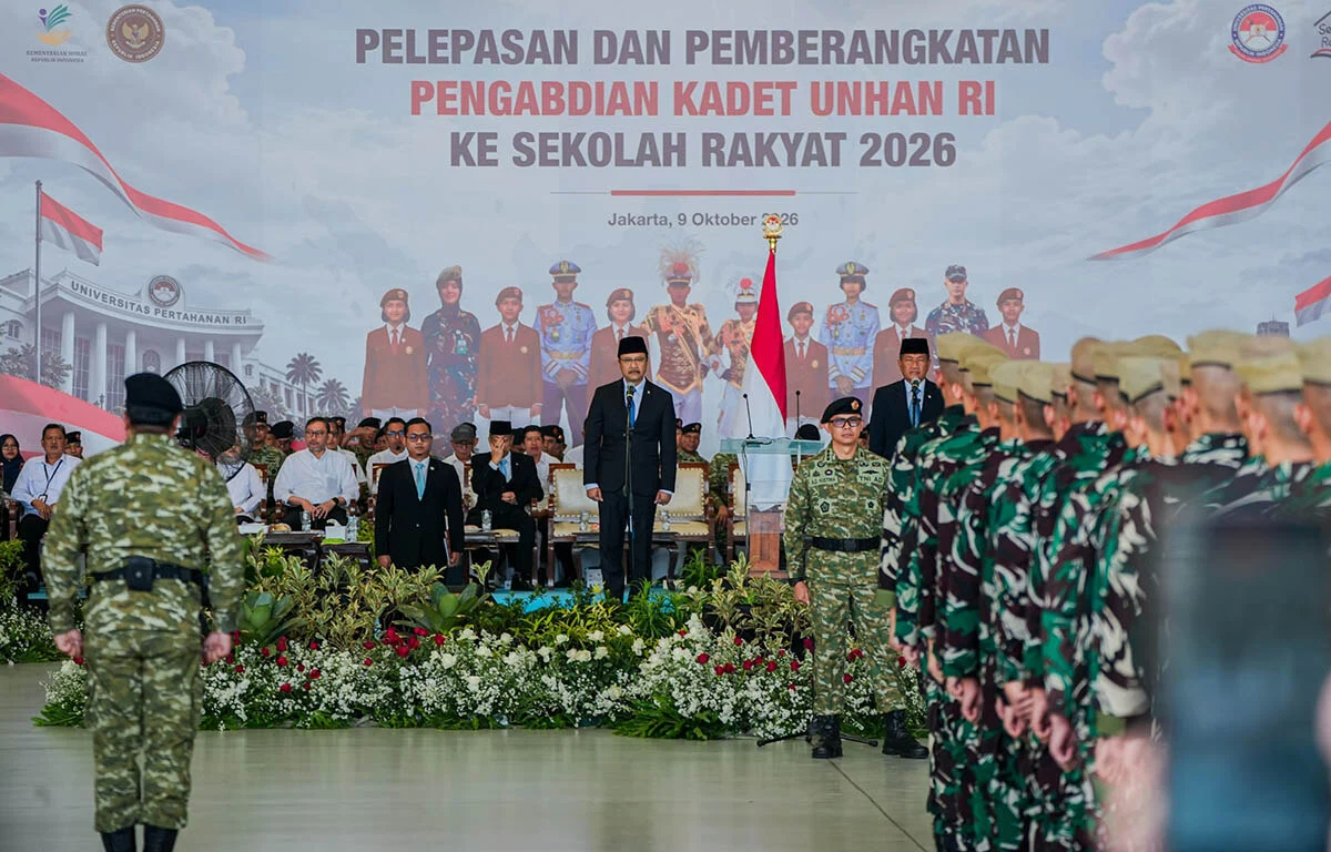 1.509 Kadet Unhan Diberangkatkan ke 181 Sekolah Rakyat