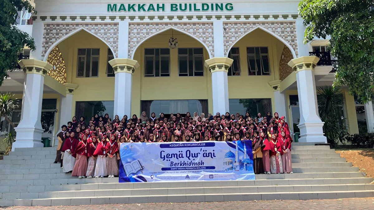 190 Siswa SMPIT Insan Permata Malang Belajar Mengabdi dan Nyantri Lewat Gema Qur’ani Berkhidmat