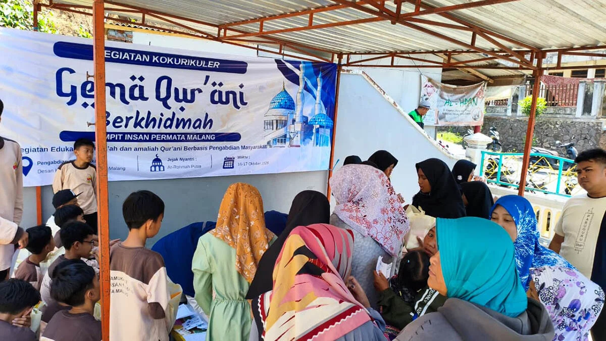 190 Siswa SMPIT Insan Permata Malang Belajar Mengabdi dan Nyantri Lewat Gema Qur’ani Berkhidmat