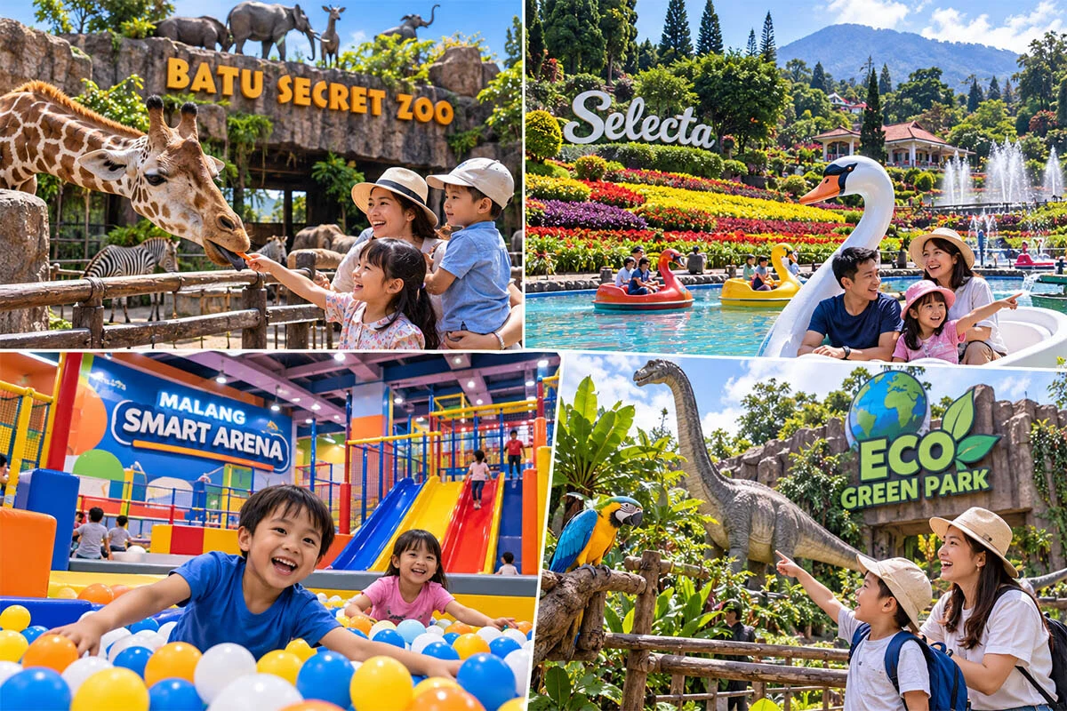 4 Rekomendasi Wisata Malang Ramah Anak untuk Libur Akhir Pekan