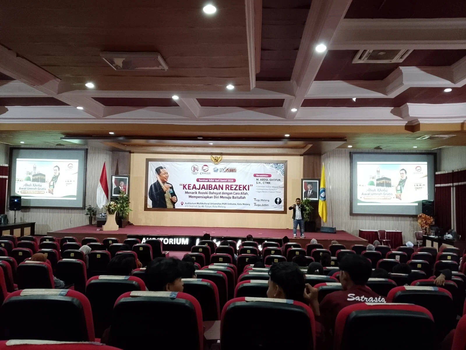 Abdul Ghofur Bongkar Rahasia Keajaiban Rezeki dalam Seminar di Unikama