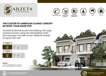 Arzeta Residence Tawarkan Rumah Dua Lantai, Harga Mulai Rp500 Jutaan