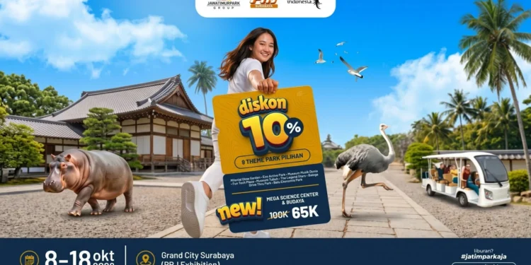 Berburu Promo Tiket Murah Jatim Park di PRJ Surabaya 2026, Mega Science Center Cuma Rp65 Ribu