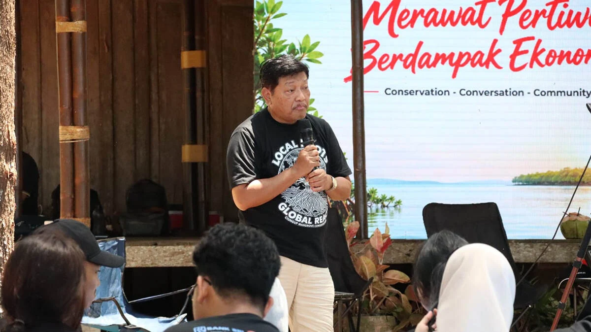 CMC Tiga Warna Bidik Bursa Karbon, Andreas Targetkan Tanam Mangrove 10,5 Hektare per Tahun