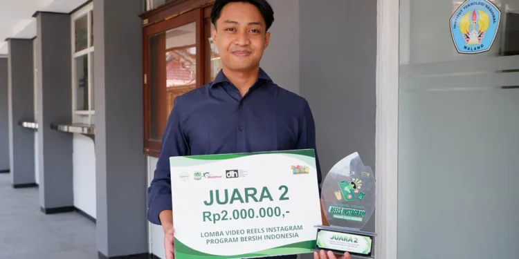 Content Creator ITN Malang Juara 2 Lomba Reels Lingkungan
