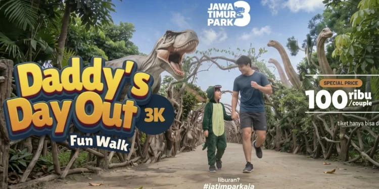 Ilustrasi kegiatan Daddy's Day Out di Jatim Park 3. Foto: Dok.