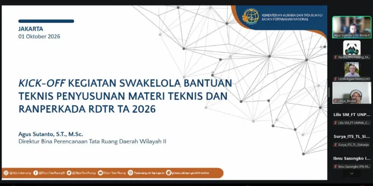 Dipercaya Garap 17 RDTR dari Kementerian ATR/BPN, ITN Malang Raih Paket Kerja Sama Terbanyak