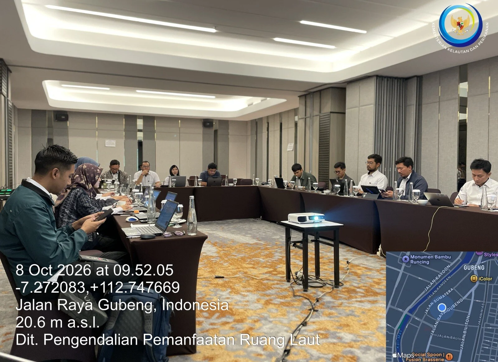 Dosen PWK ITN Malang Ikut Terjun Kembangkan Sistem Pantau Tata Ruang Laut Nasional Bersama KKP