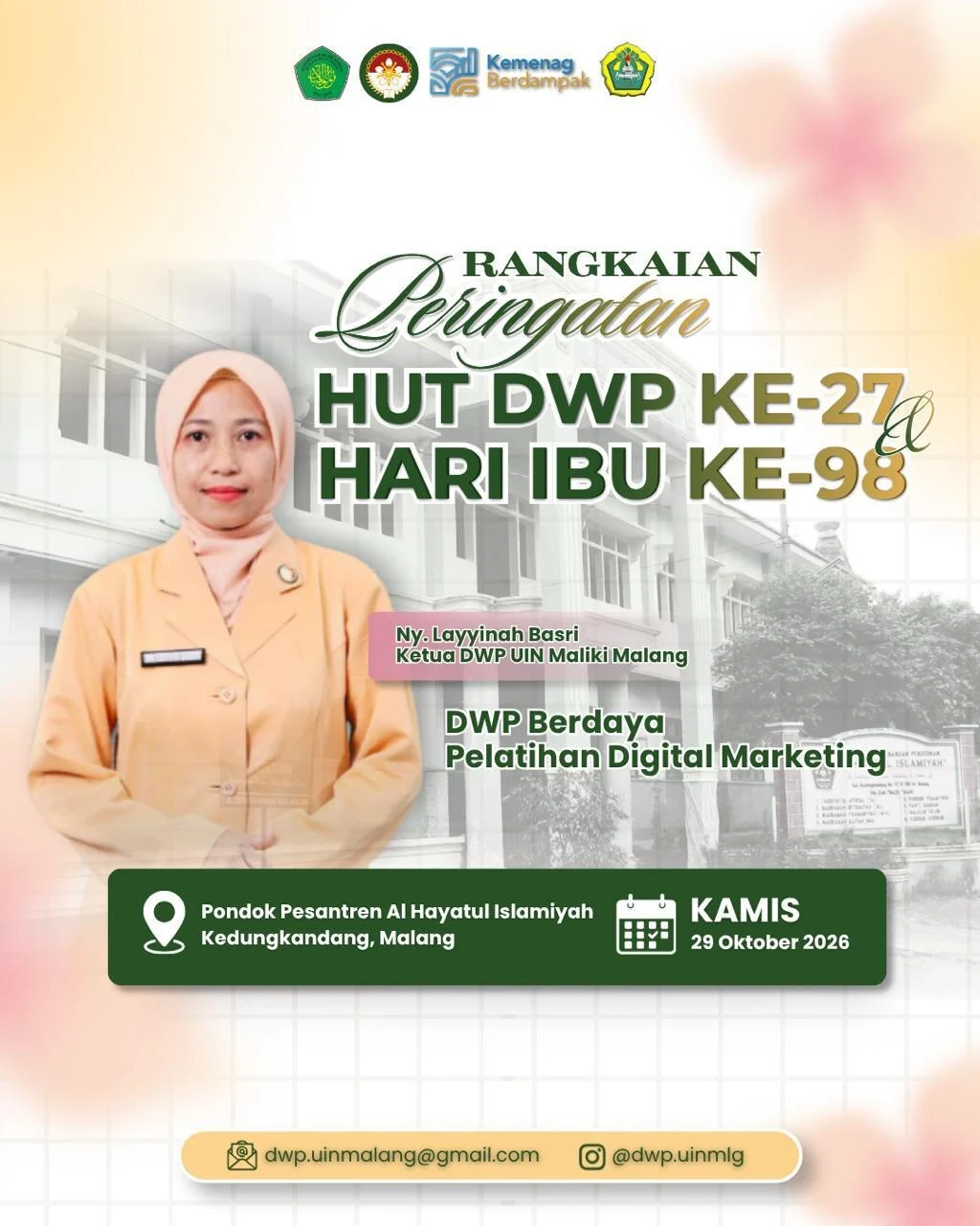 DWP Berdaya,UIN Malang - Pesantren Menembus Pasar Digital, DWP Berdaya UIN Malang Dorong Kemandirian Ekonomi