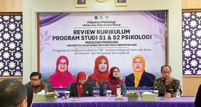 Fakultas Psikologi UIN Malang Finalisasi Kurikulum OBE Berbasis Integrasi Islam